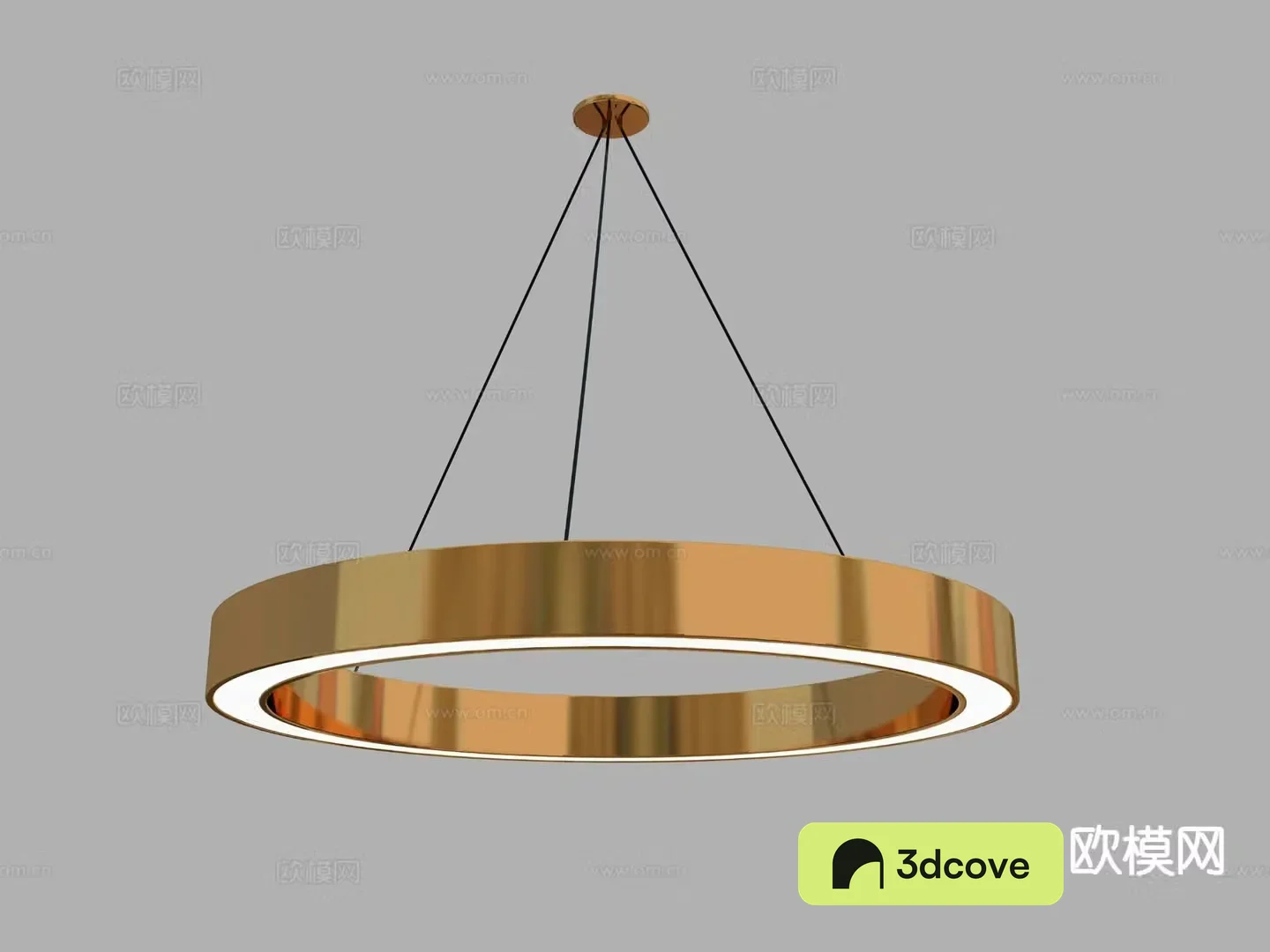 Light luxury chandelier ring chandelier