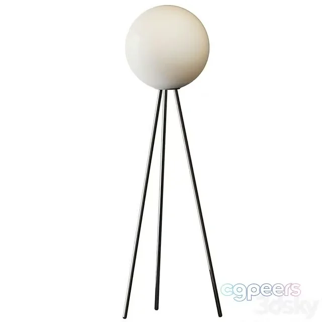 3ds Max Free – Daniela Puppa Floor Lamp from Fontane Arte