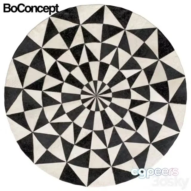 3ds Max Free – Carpet BoConcept Dito Rug
