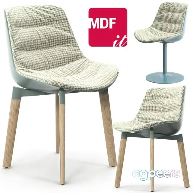 3ds Max Free – Flow color chairs