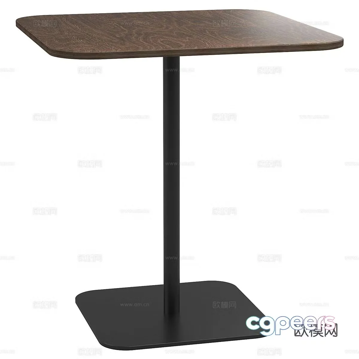 Nordic corner table side table table table 3d model
