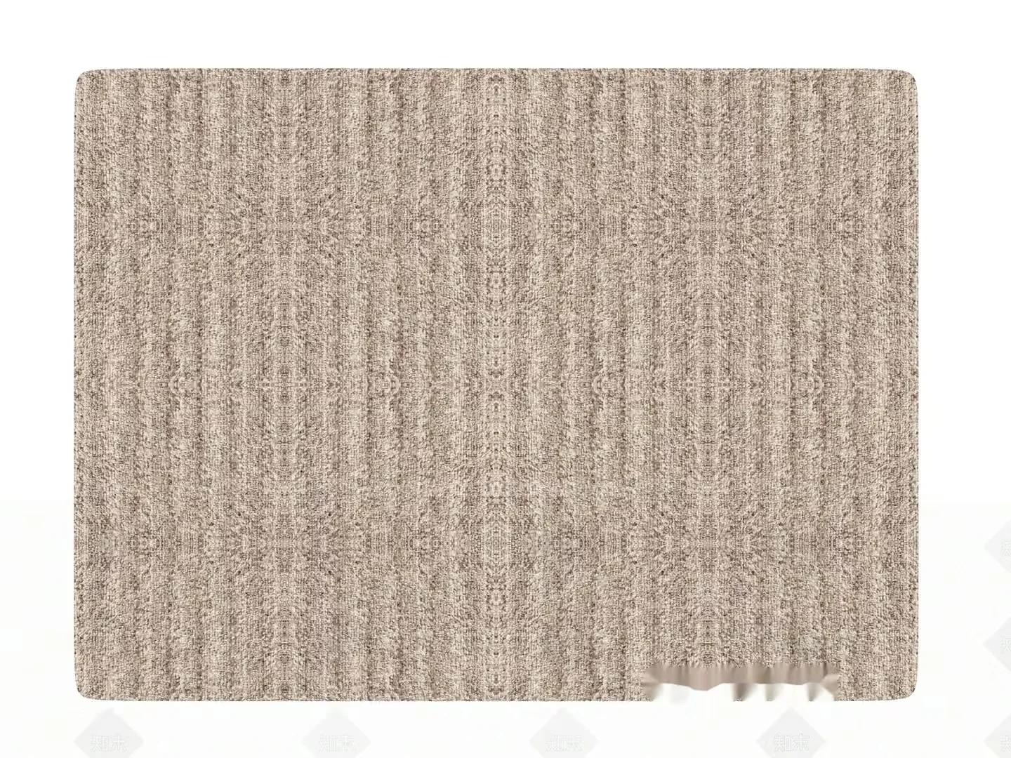 A Beige Rug 3D Model – 762 – VRAY Render