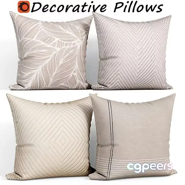 3ds Max Free – Decorative pillows set 116