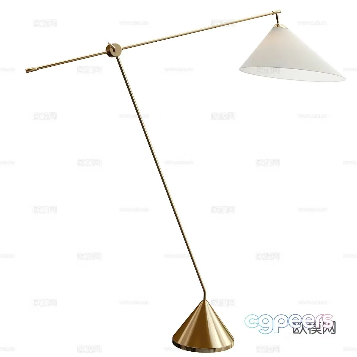 Floor lamp 3d model