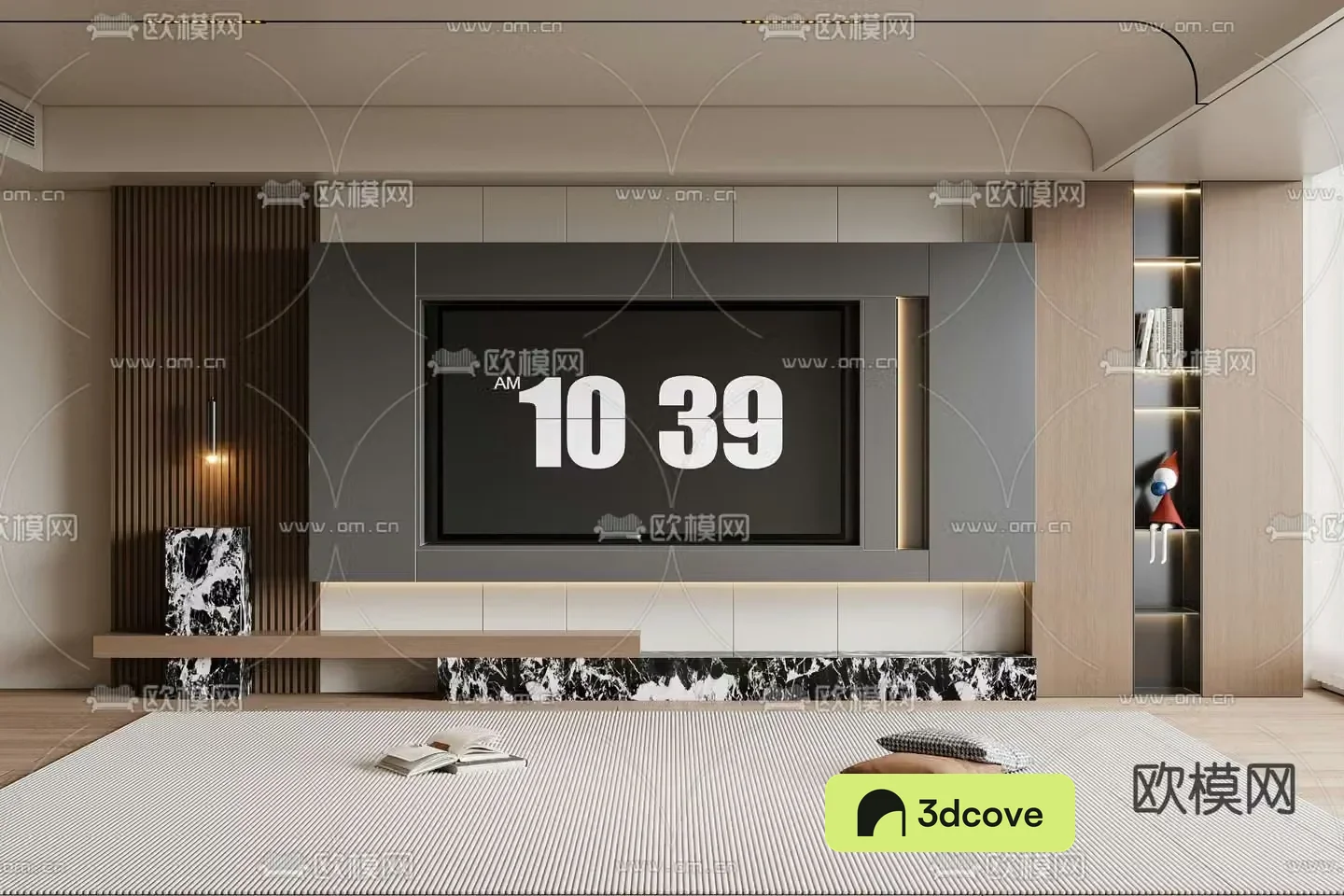 TV background