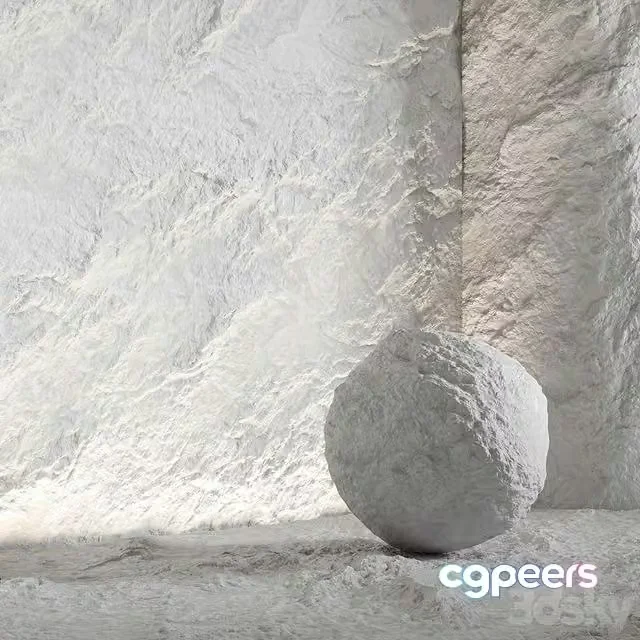 3ds Max Free – Stone material, rock. 32, pbr, seamless