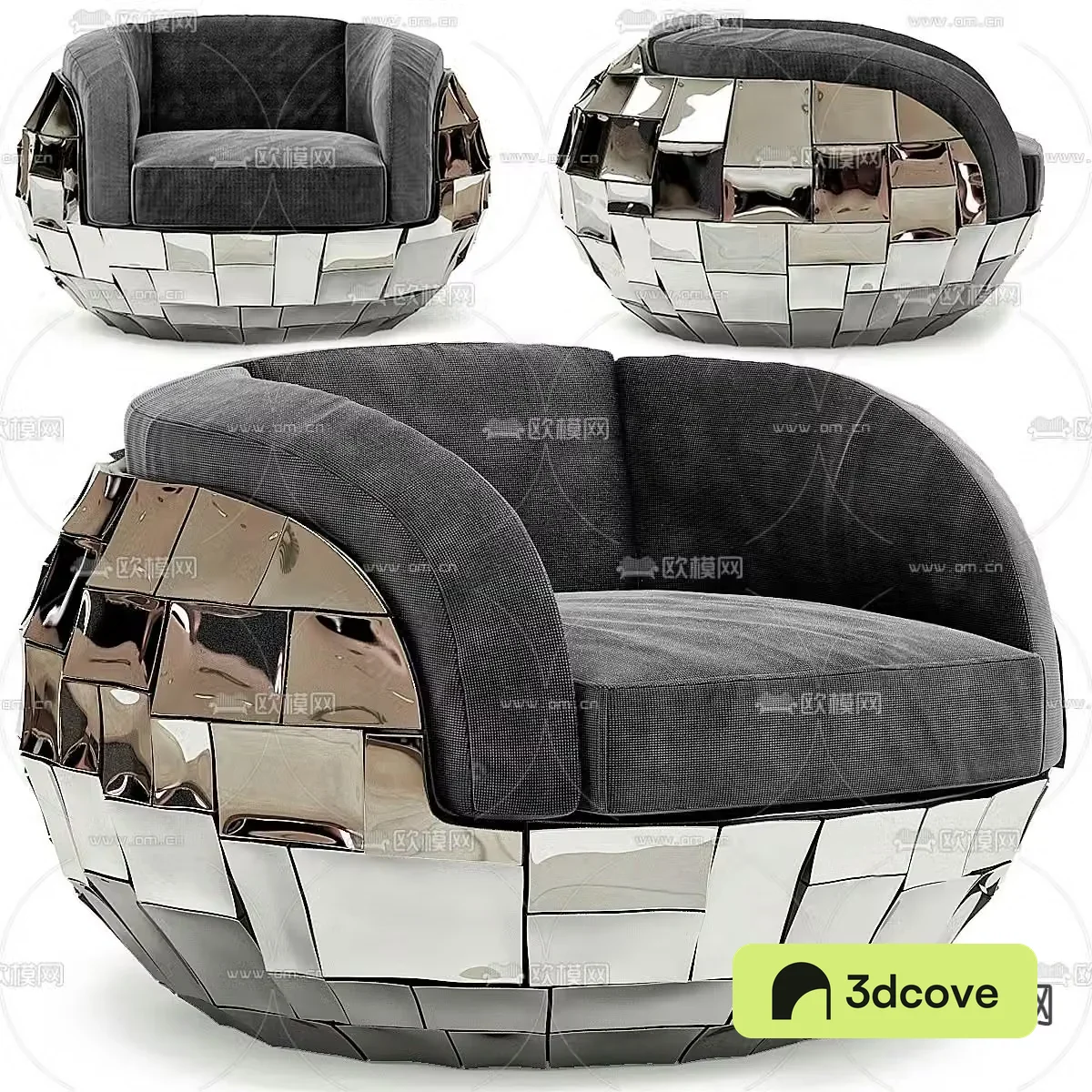 Modern casual sofa single sofa creative sofa