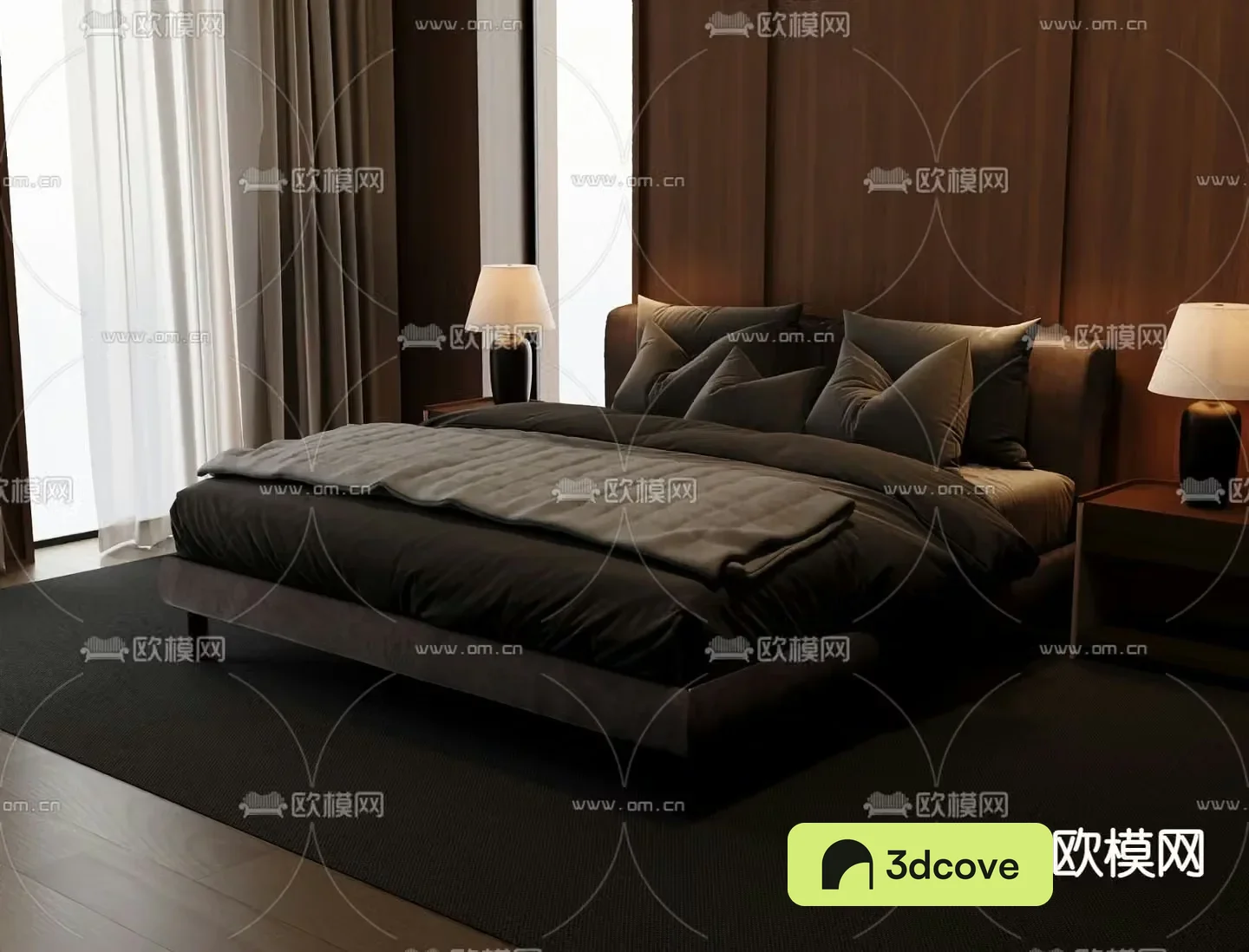 Italian double bed