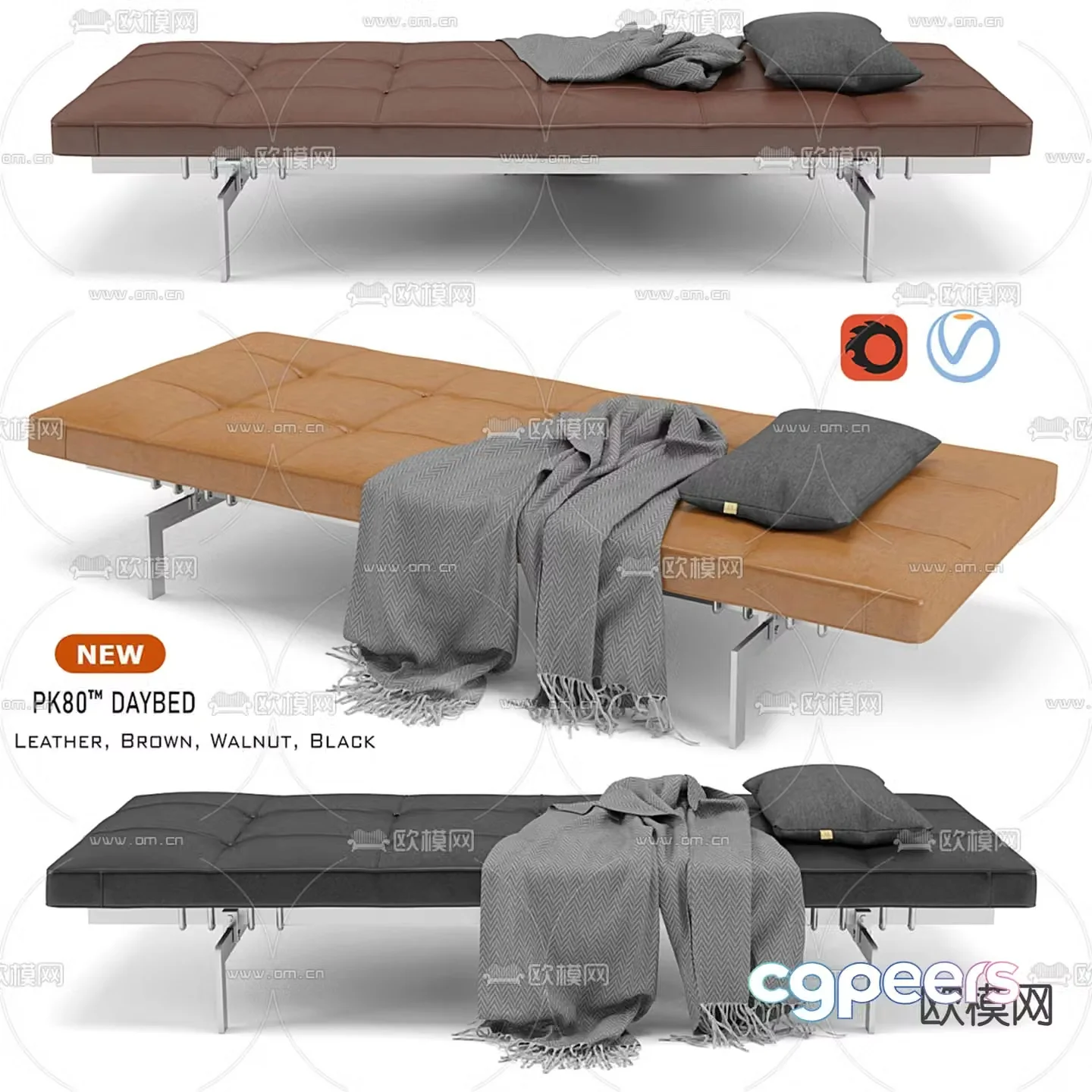 chair recliner 3d model