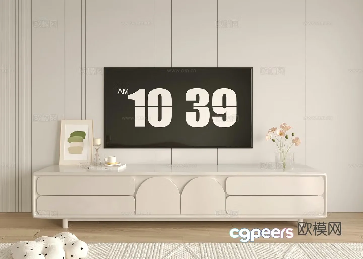 TV cabinet 3d model