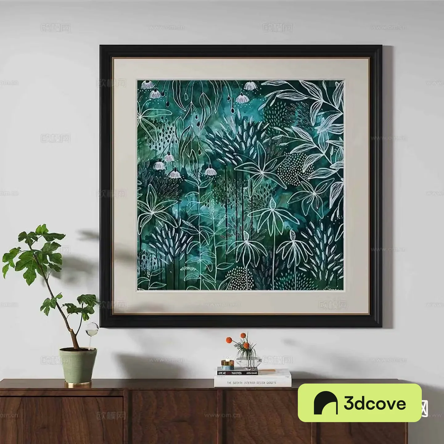 French hanging painting decorative painting