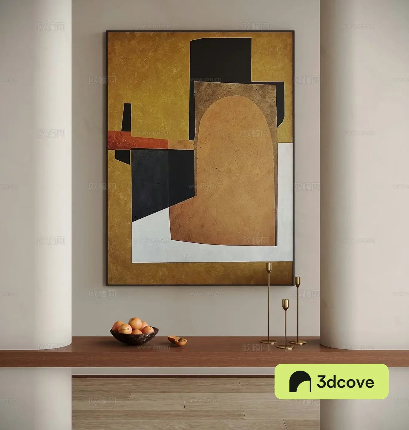 Medieval style decorative painting retro painting hanging painting