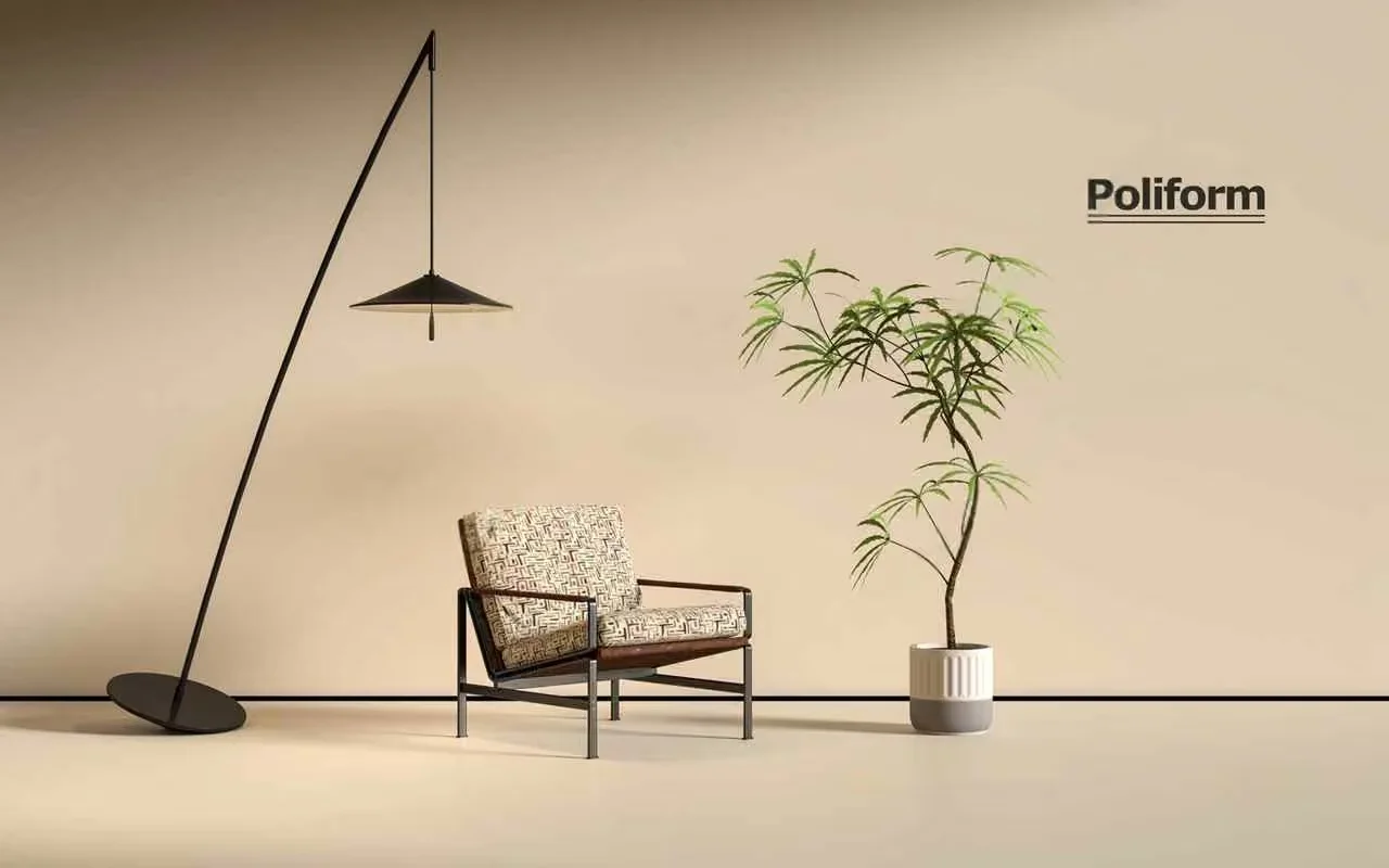 Modern Living Room 3D Model – 4824 – VRAY Render
