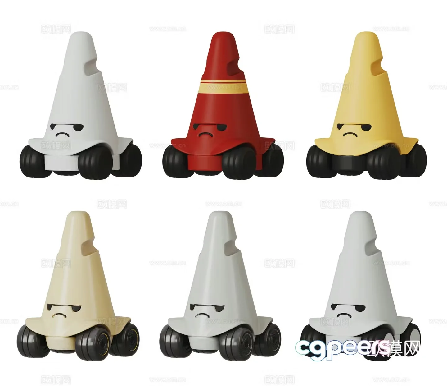 Modern toy 3d model