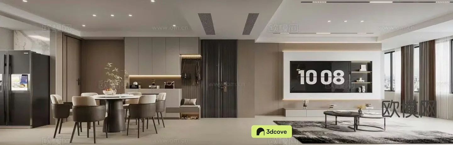Modern guest restaurant