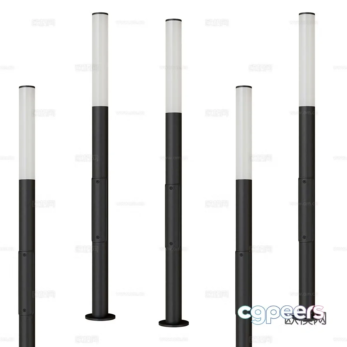 Modern simple floor lamp 3d model