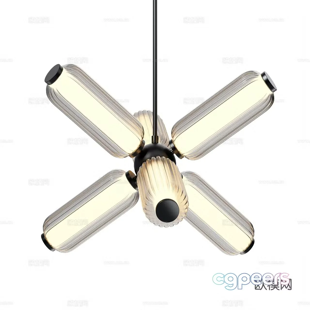 Aromas modern chandeliers minimalist chandeliers simple chandeliers glass chandeliers 3d model