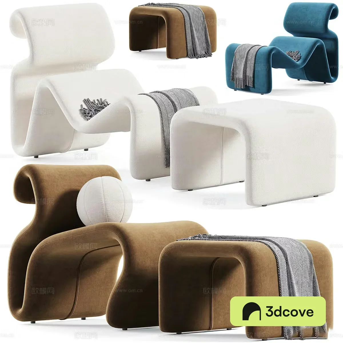 Modern Italian casual chair