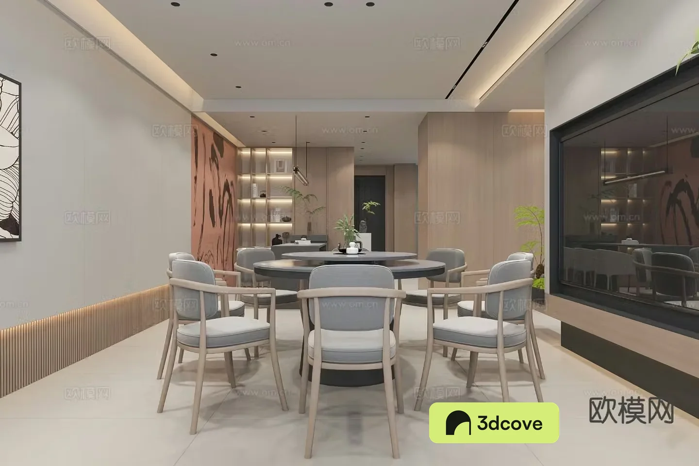 Modern guest restaurant