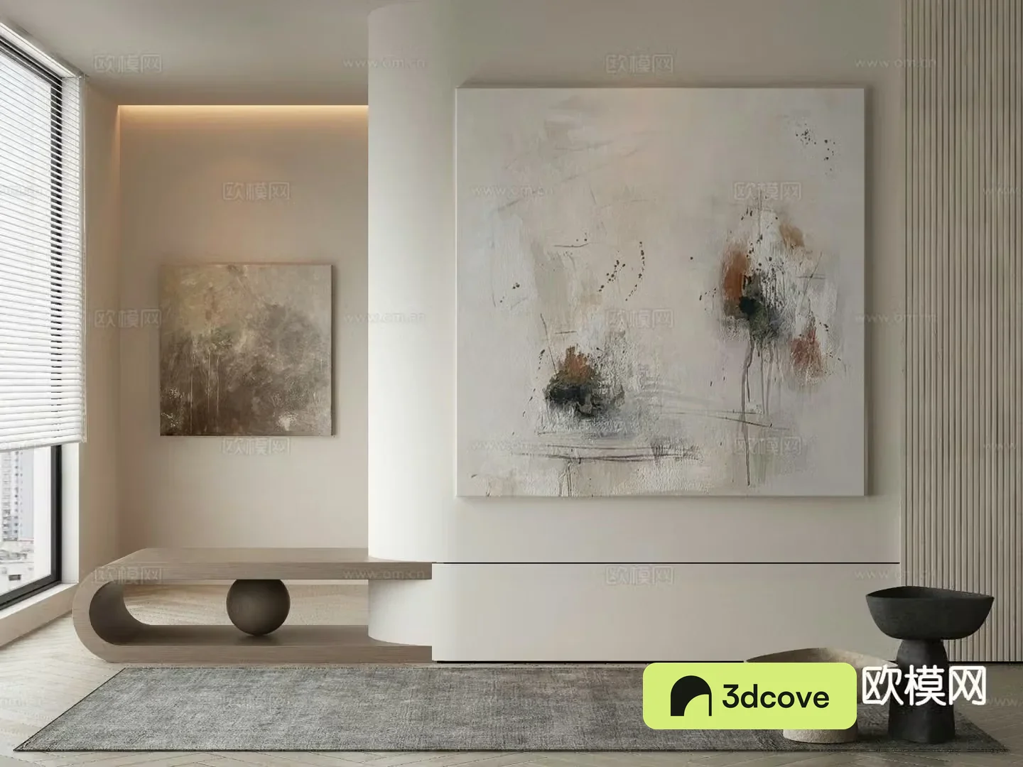 Modern decorative painting abstract hanging painting