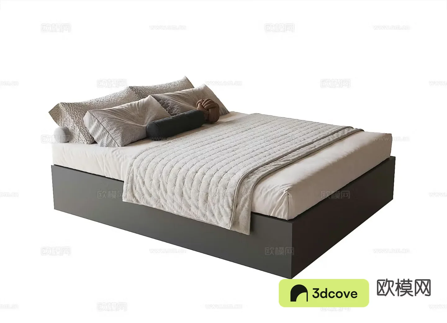 Modern double bed