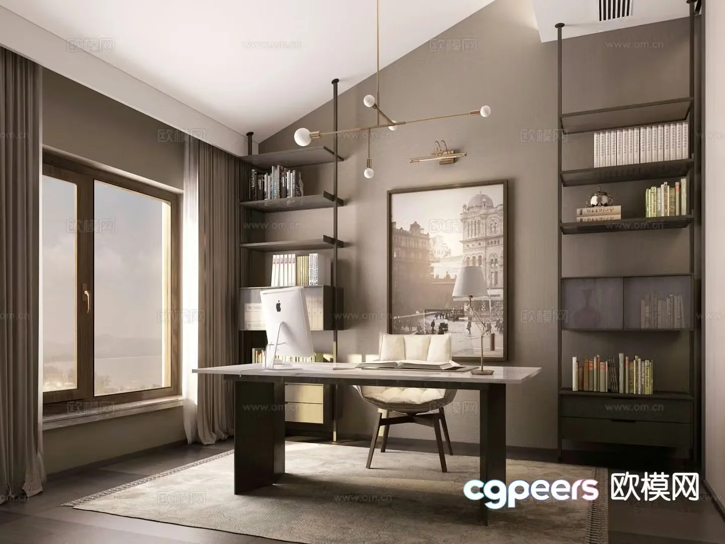 Italian study 3D model