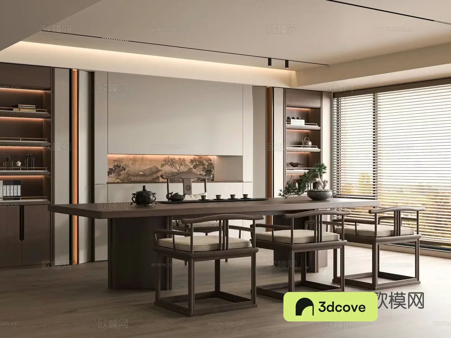 New Chinese tea room