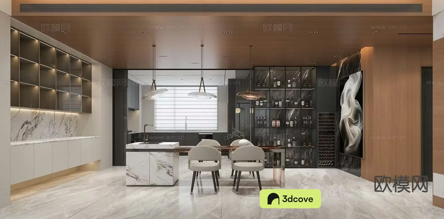 Light luxury restaurant Zhongdao restaurant