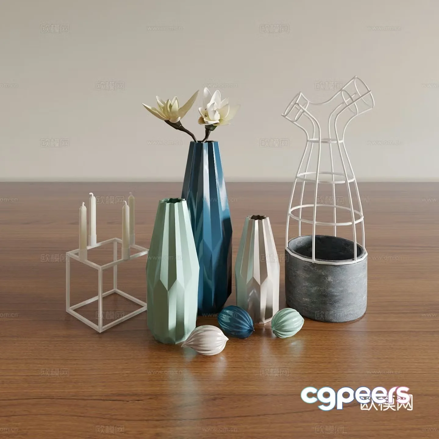 Vase ornaments ornaments Desktop ornaments 3D model