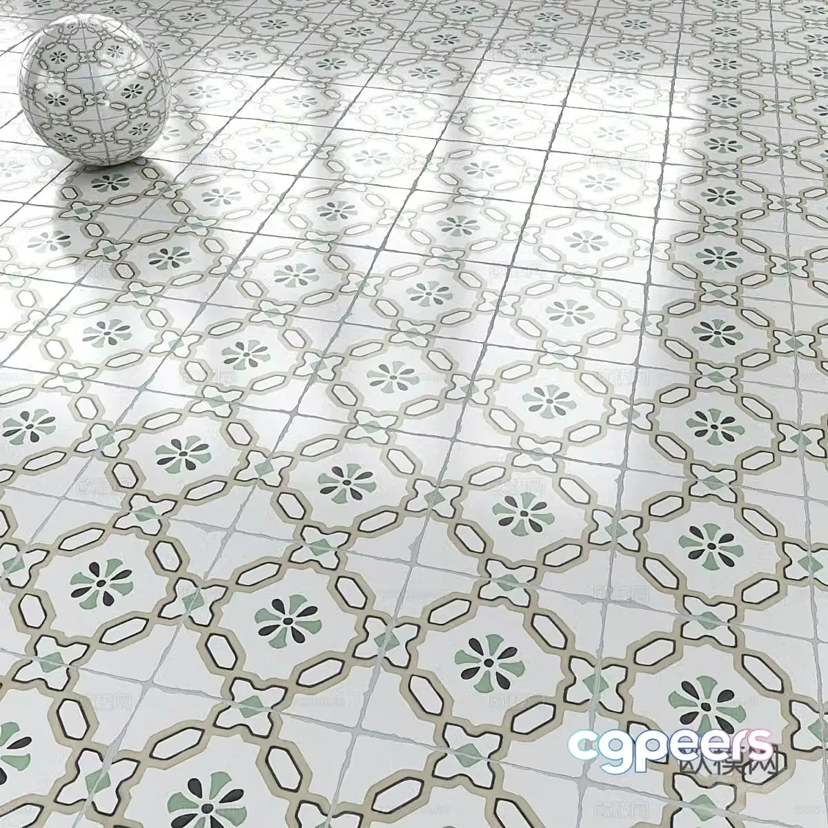Ceramic tiles 3d model