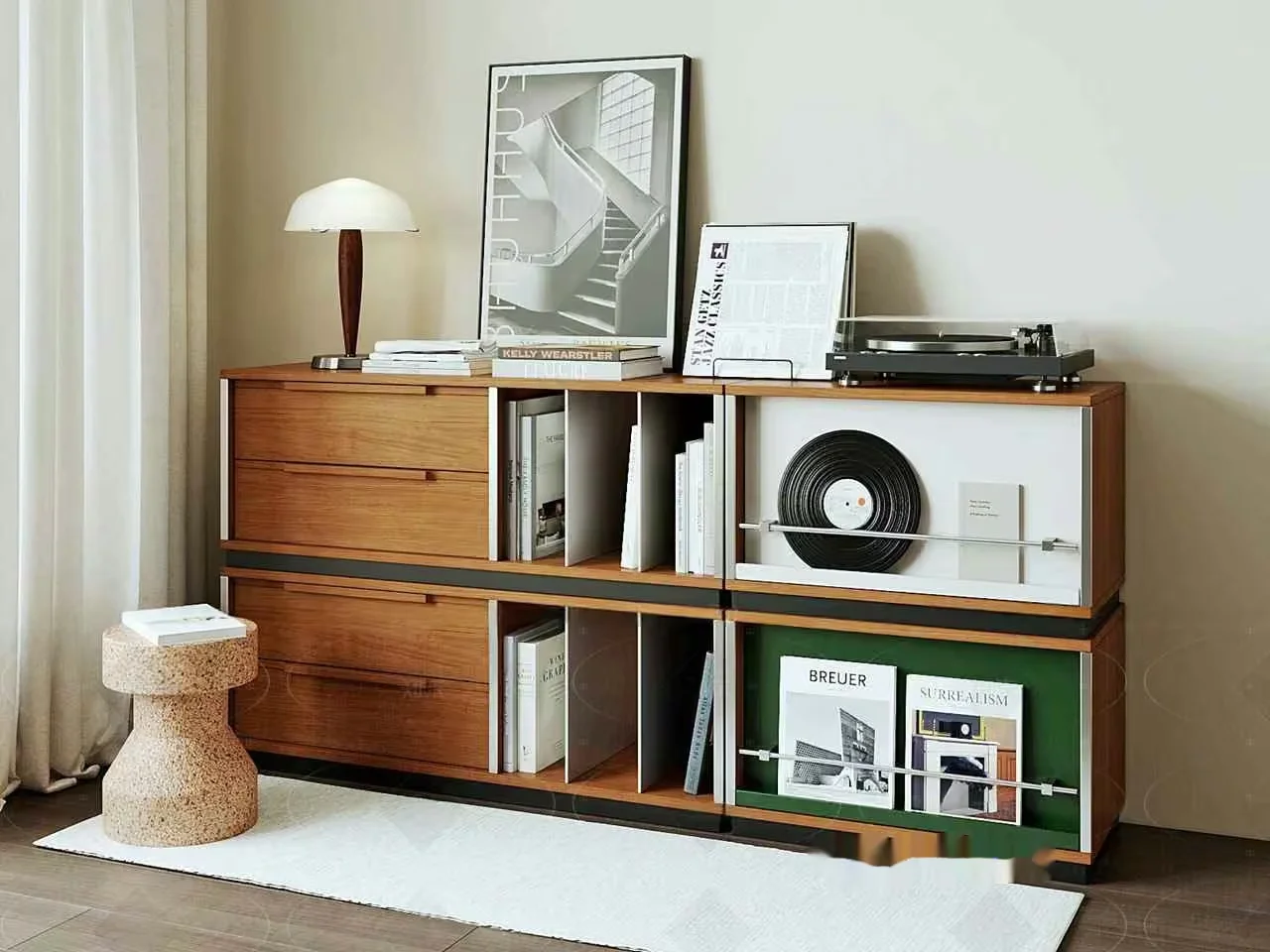 Modern Mid-Century Style 3D Model – 3862 – VRAY Render