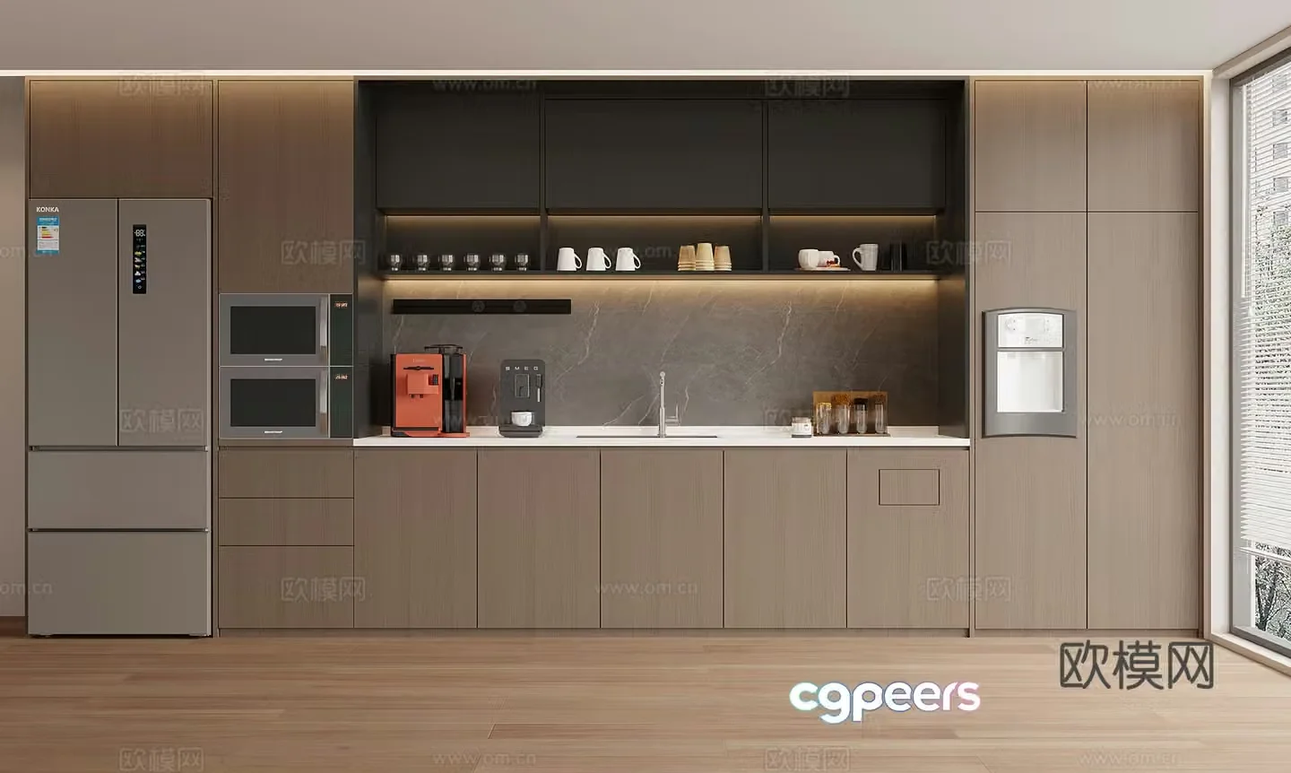 Italian pantry 3D model