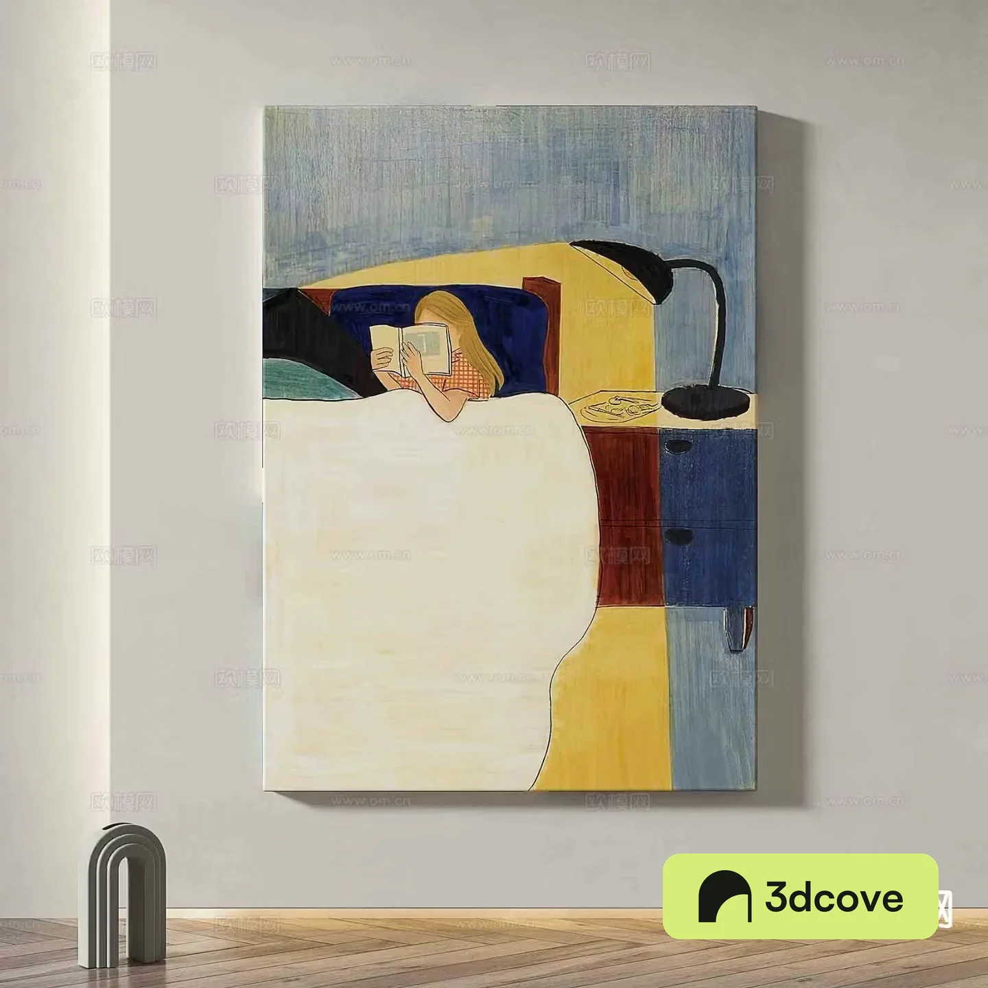 Modern art painting decorative painting