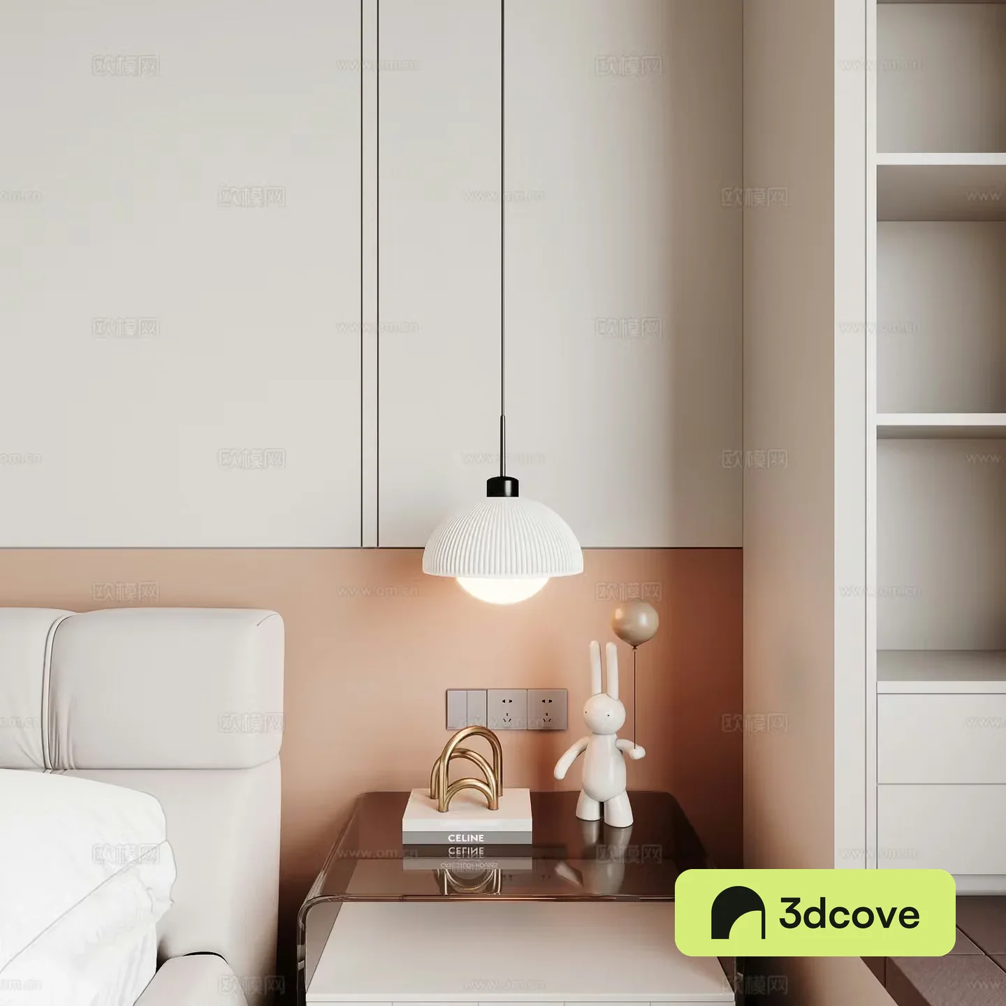 Modern kids room chandelier