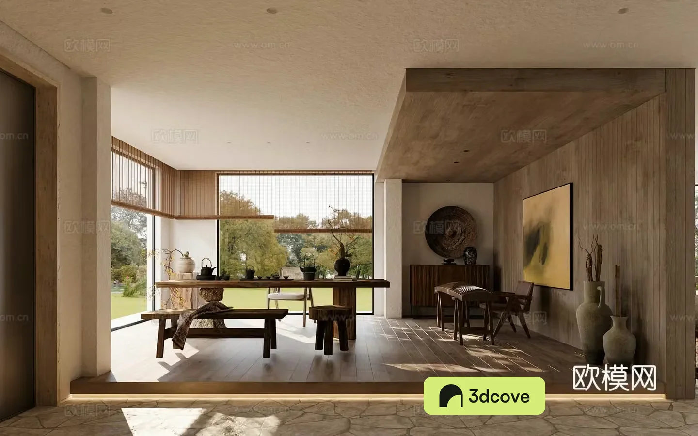 New Chinese-style tea room Song-style tea room