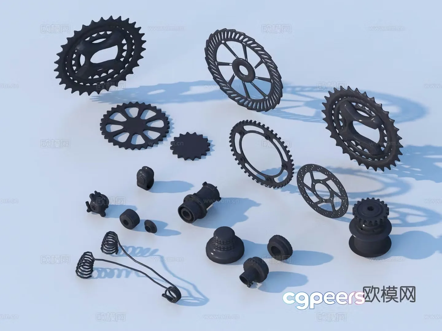 Gear Hardware Parts 3D Model
