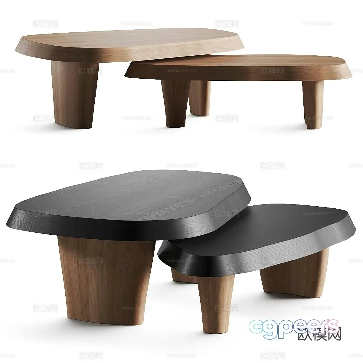 3D model of mother-in-law coffee table