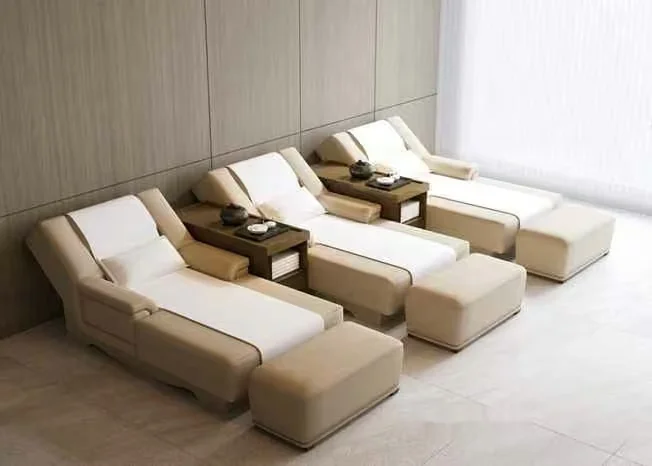 Modern Beige Massage Chairs 3D Model – 7985 – CORONA Render