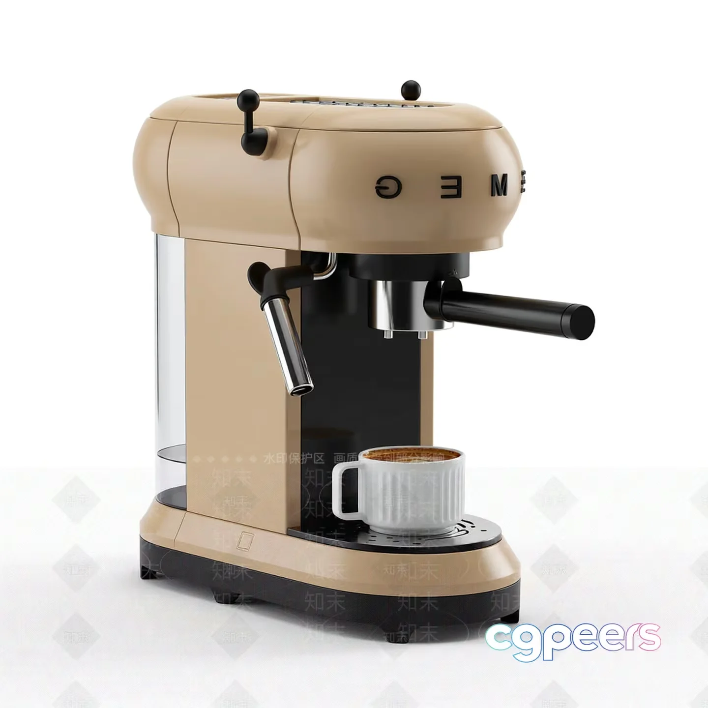 A Coffee Machine 3D Model – 18666 – VRAY Render