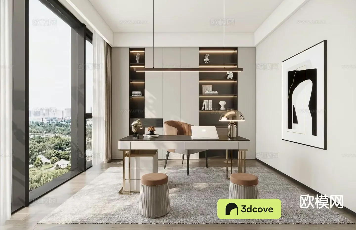Light luxury study