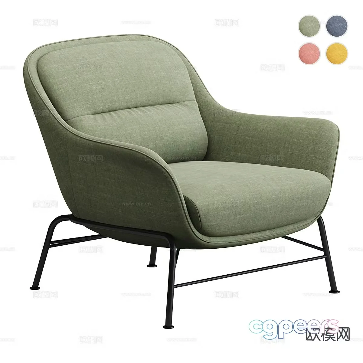 sofa chair armchair 3d model