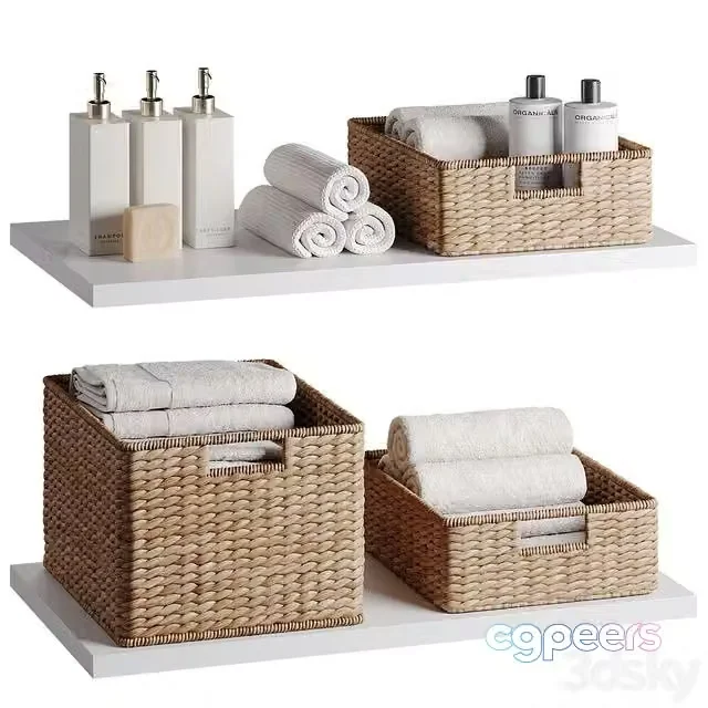 3ds Max Free – Seagrass Utility Baskets