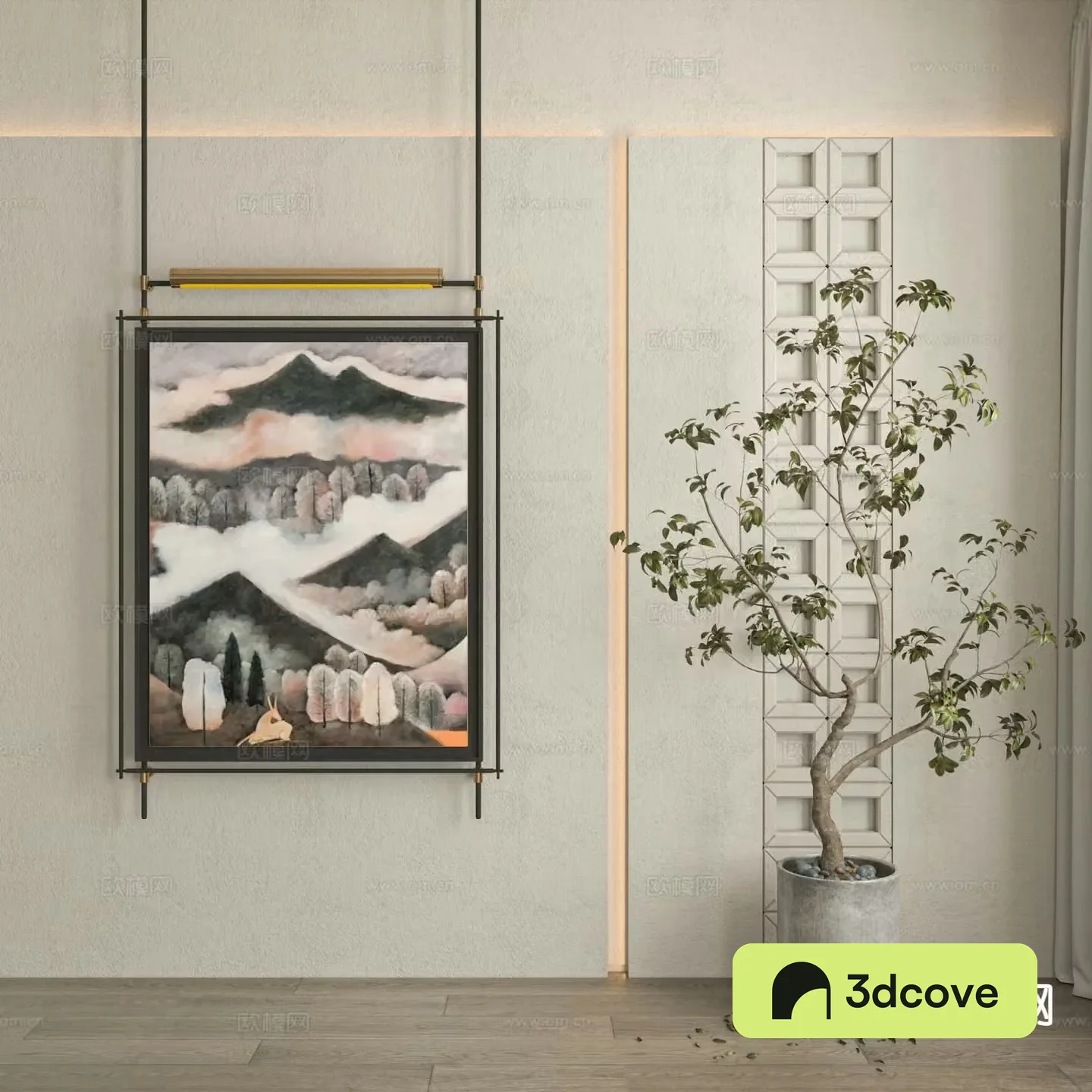 Medieval style decorative painting art painting hanging painting
