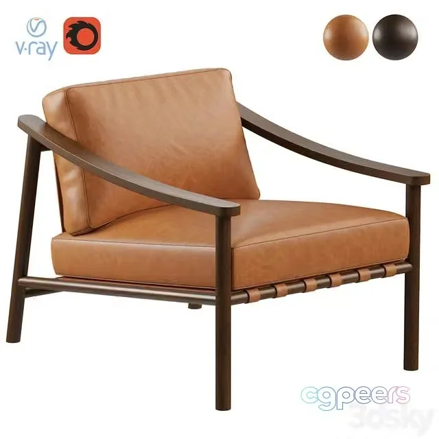 3ds Max Free – Rocco Armchair