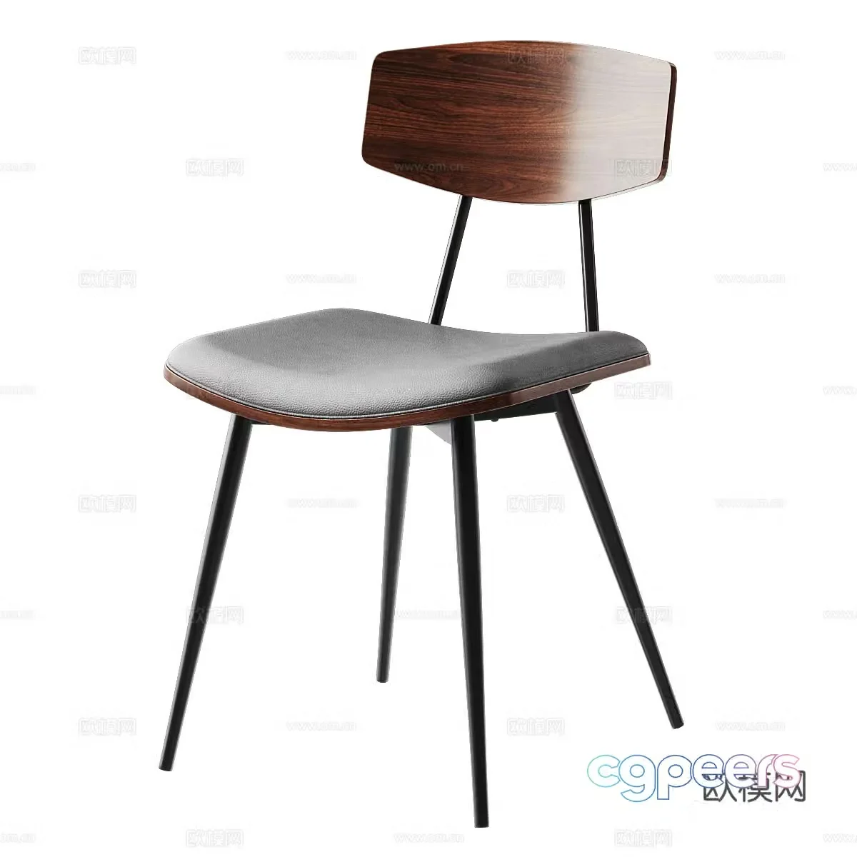 Modern minimalist JOLINE chair 3d model