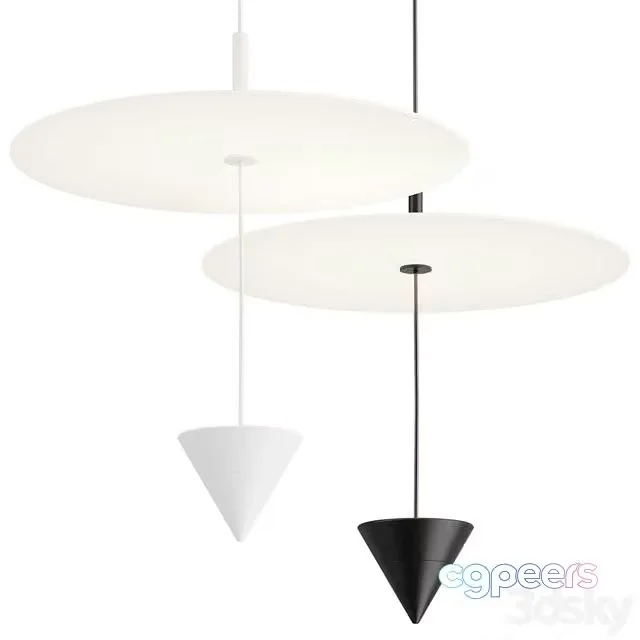 3ds Max Free – Karman STRALUNATA Hanging lamp