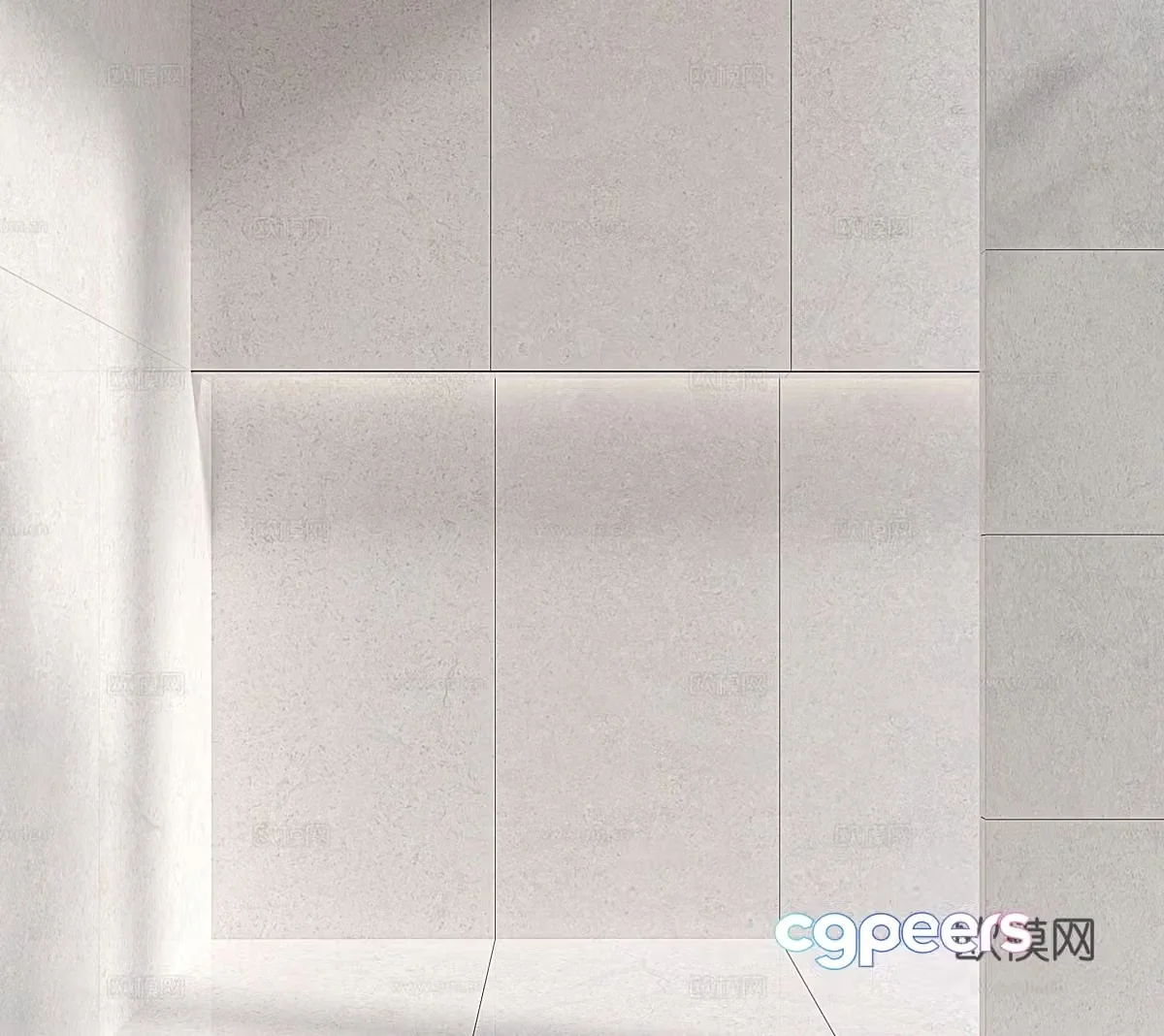Wall tiles Floor tiles 3d model