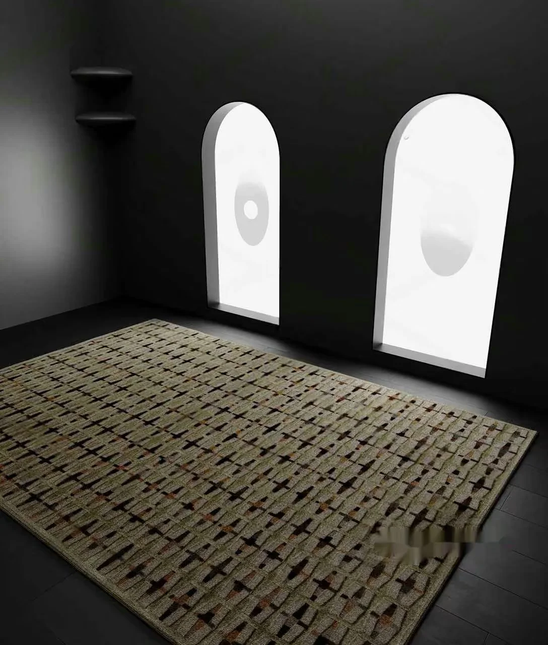 Modern Rug Design 3D Model – 252 – CORONA Render