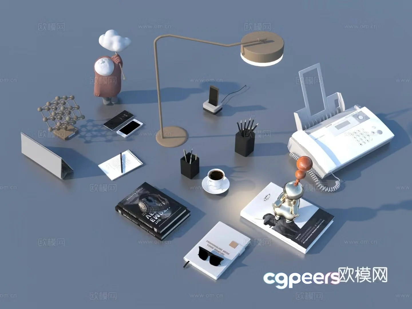 Daily necessities Crafts ornaments Artwork 3D model