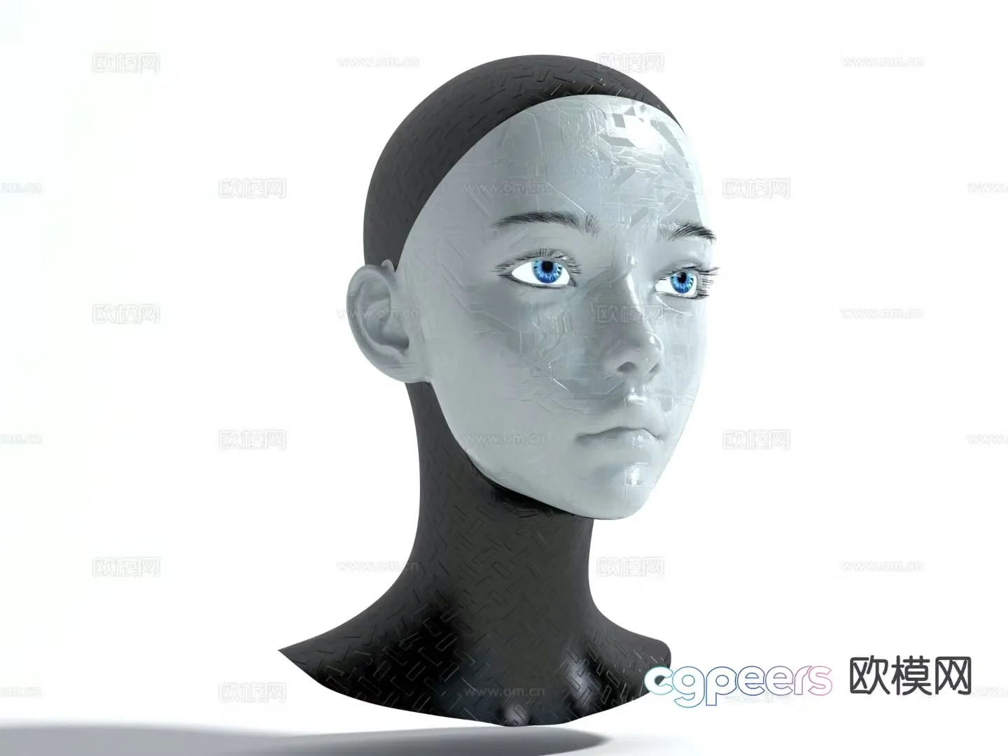 Avatar Sculpture Doll Ornaments 3D Model